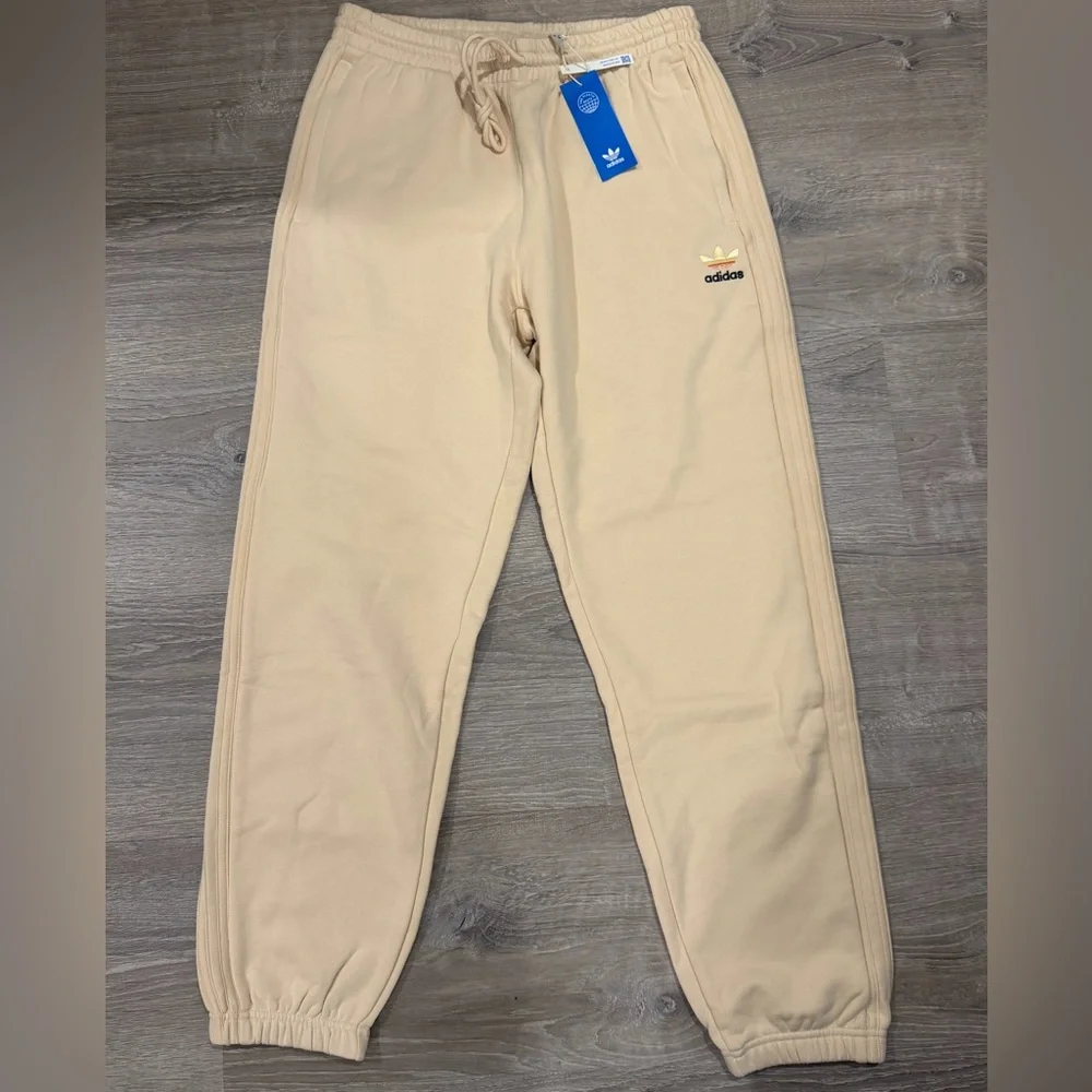 Adidas Beige Jogger Pants - Picture 10 of 10